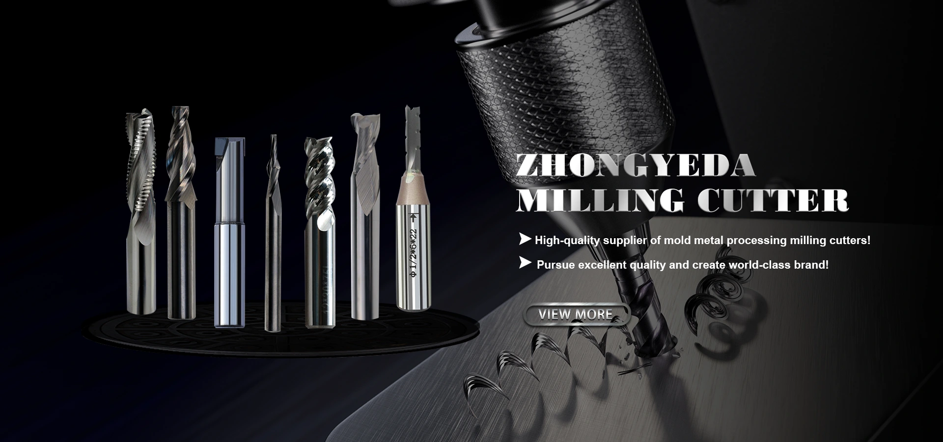 Cortador de moagem de metal porcelana